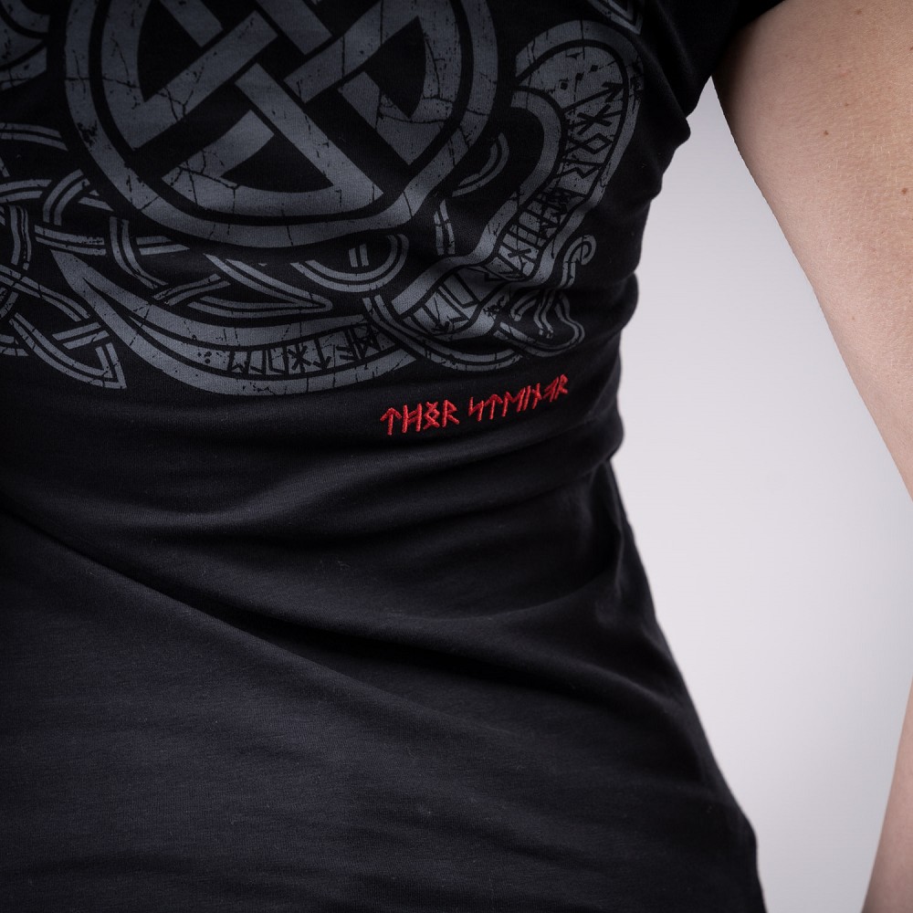 DAMEN T-SHIRT KNOTEN