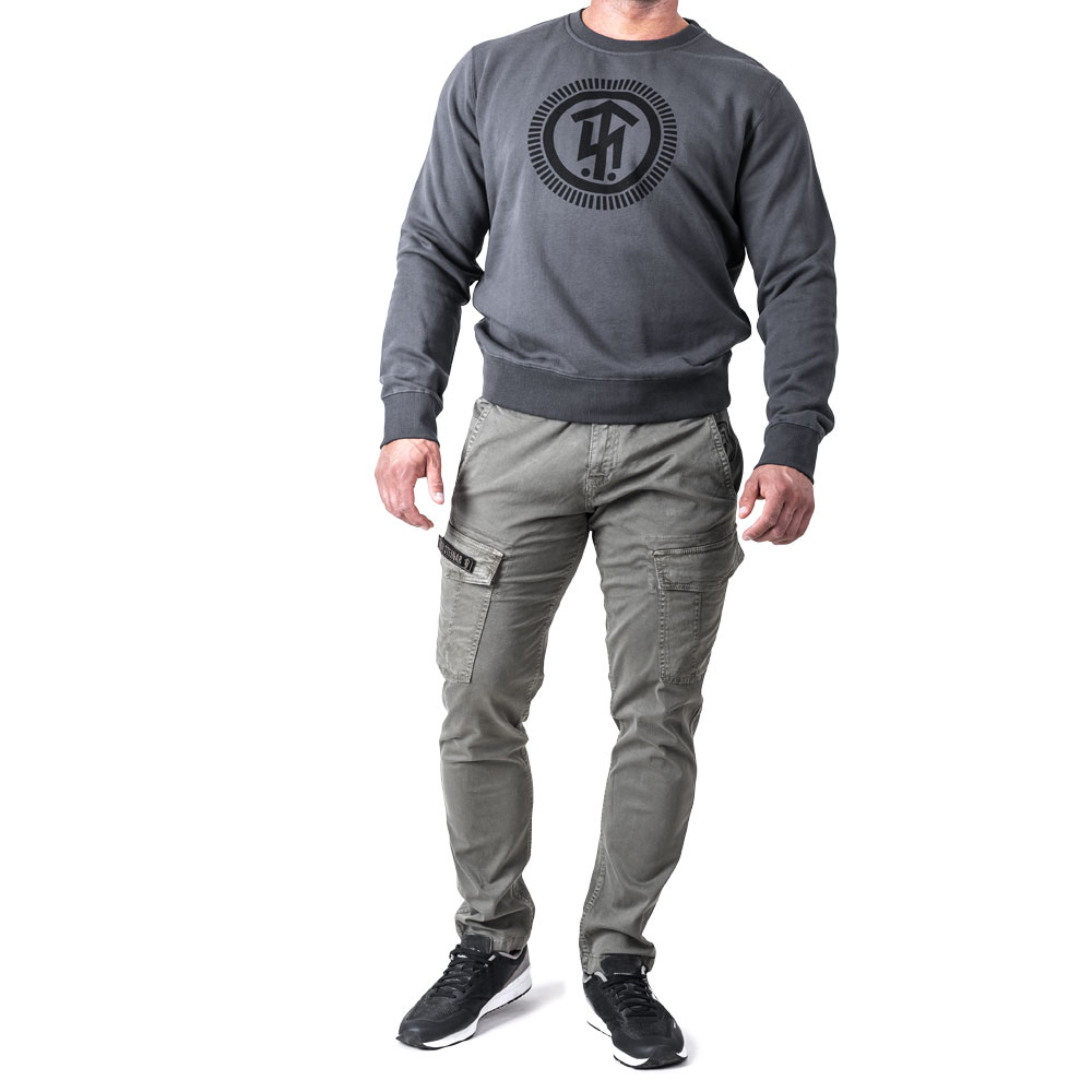 CARGOHOSE EGGERT OLIV (O. GÜRTEL)