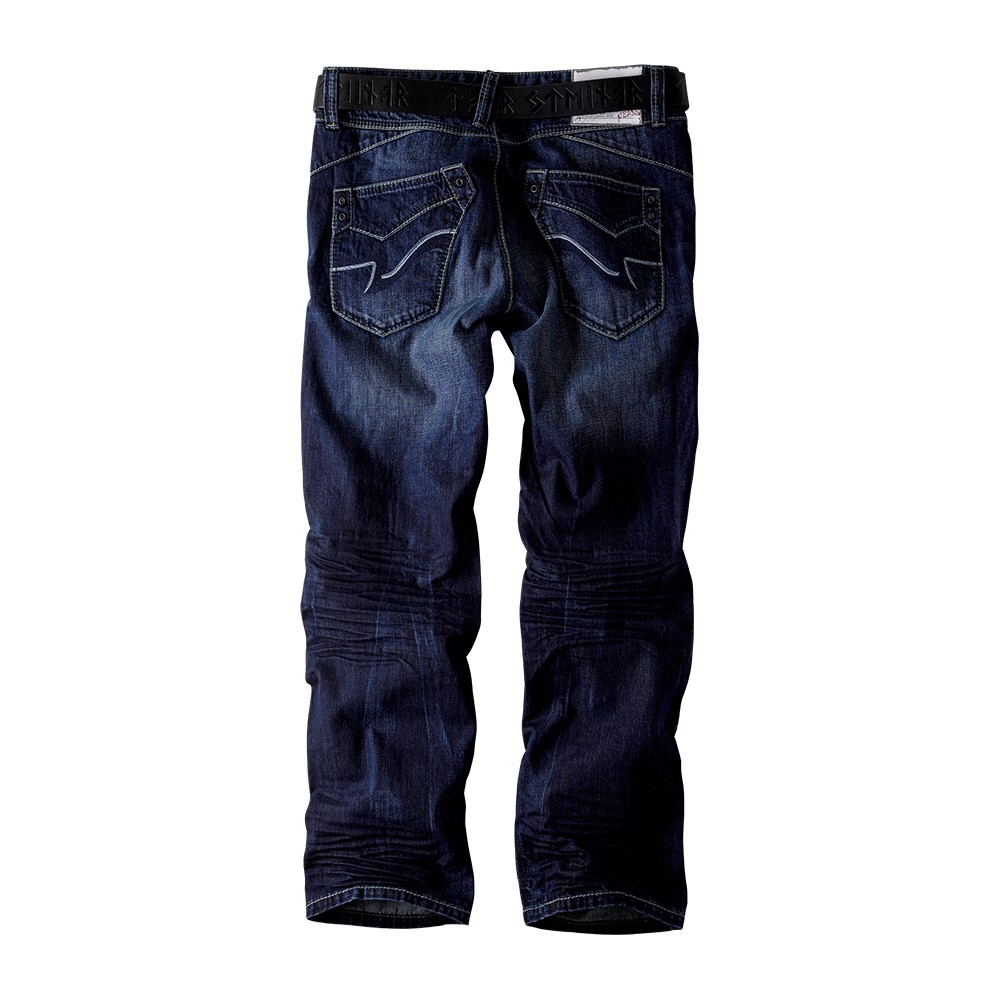 JEANS HAAKON DUNKELBLAU (O. GÜRTEL)