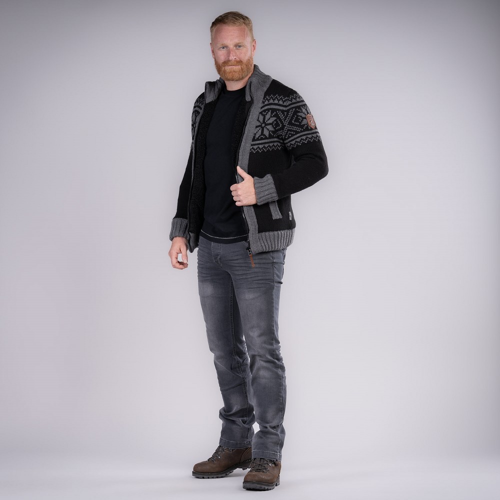 STRICKJACKE BLAR STRICKJACKE BLAR
