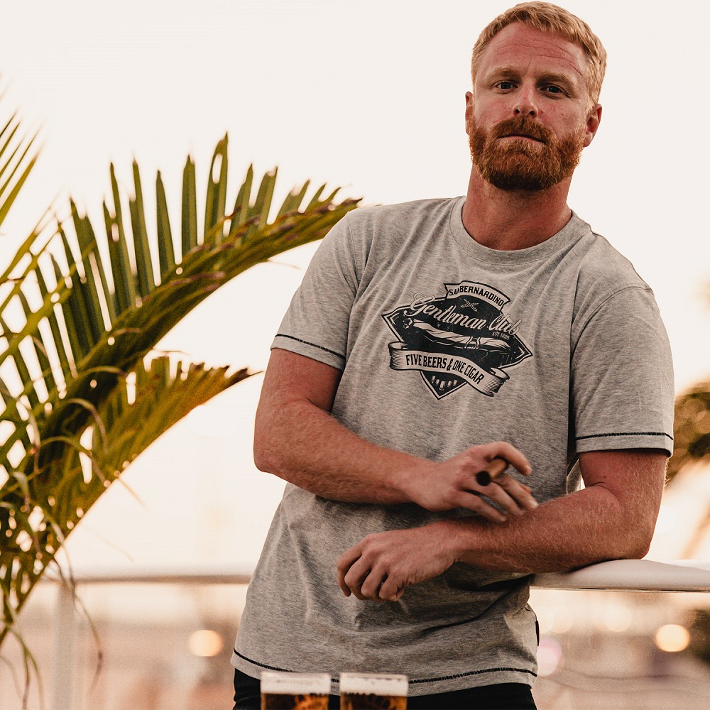 T-SHIRT BEERS & CIGAR