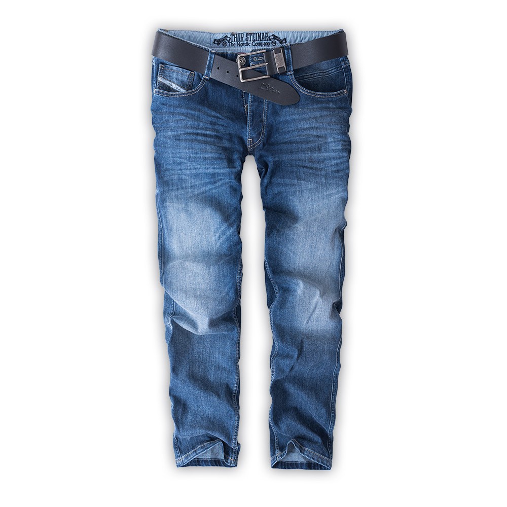 HALDOR JEANS, MEDIUM BLUE (without belt)