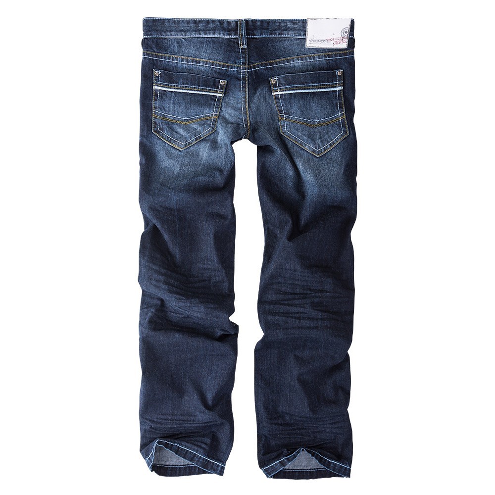 JEANS TOIVO MITTELBLAU (O. GÜRTEL)