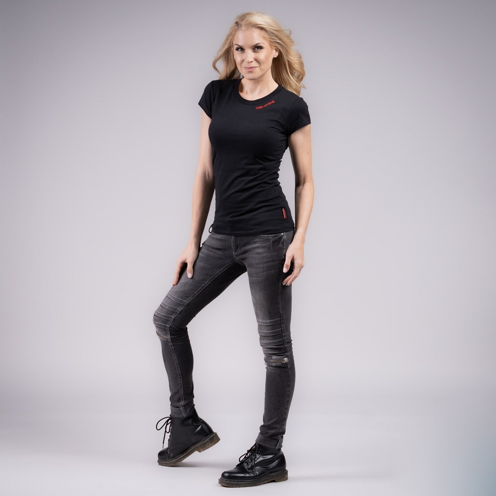 DAMEN T-SHIRT KNOTEN