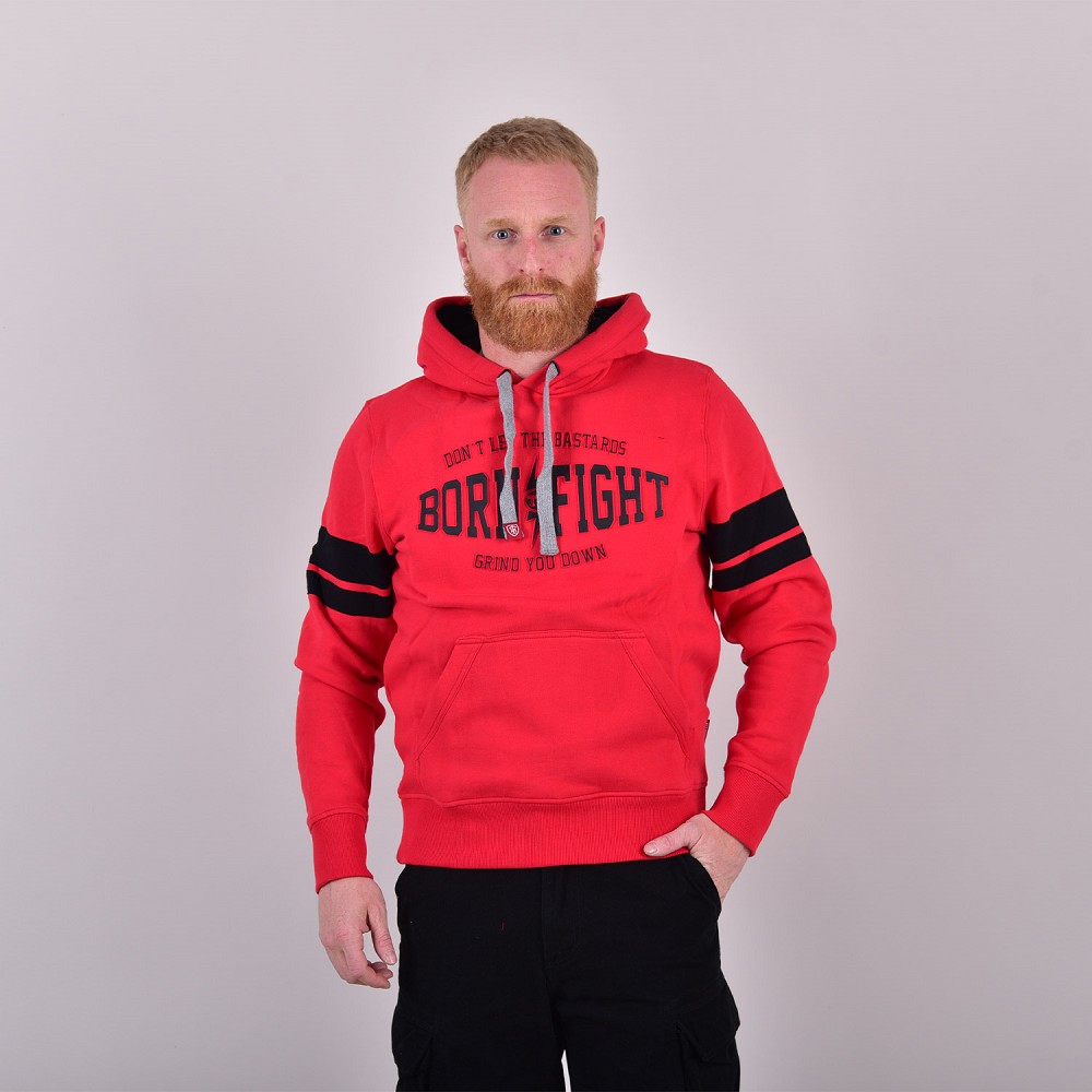 HOODED SWEATSHIRT BORN TO FIGHT HOODED SWEATSHIRT BORN TO FIGHT