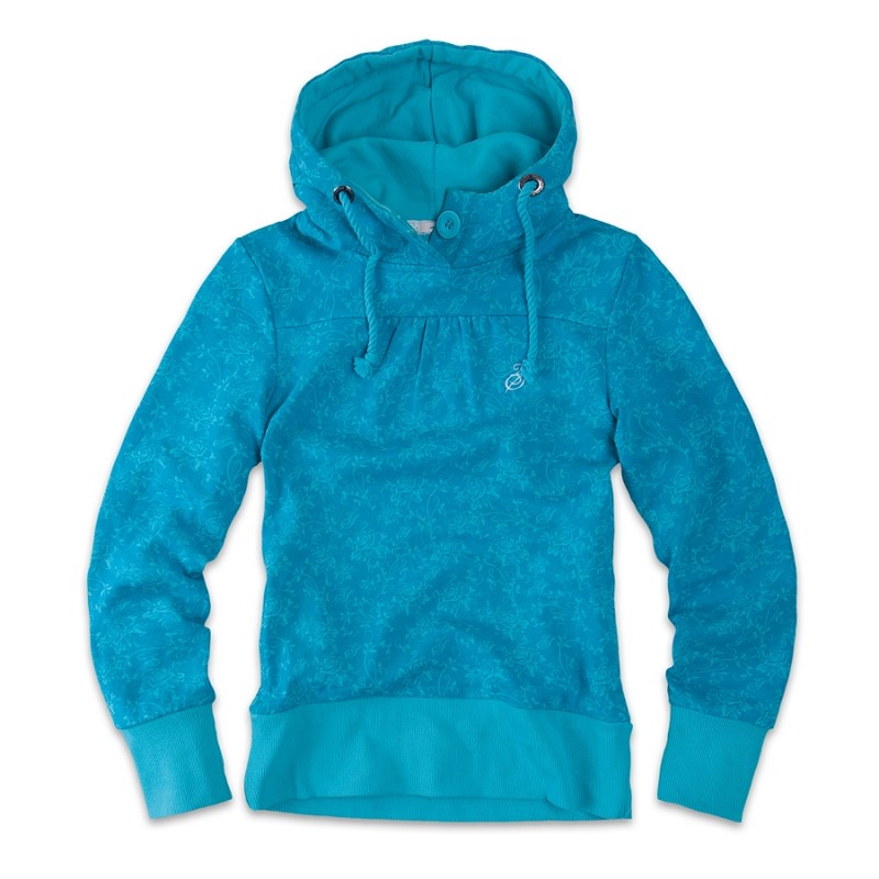 DAMEN KAPUZENSWEATSHIRT FLEUR