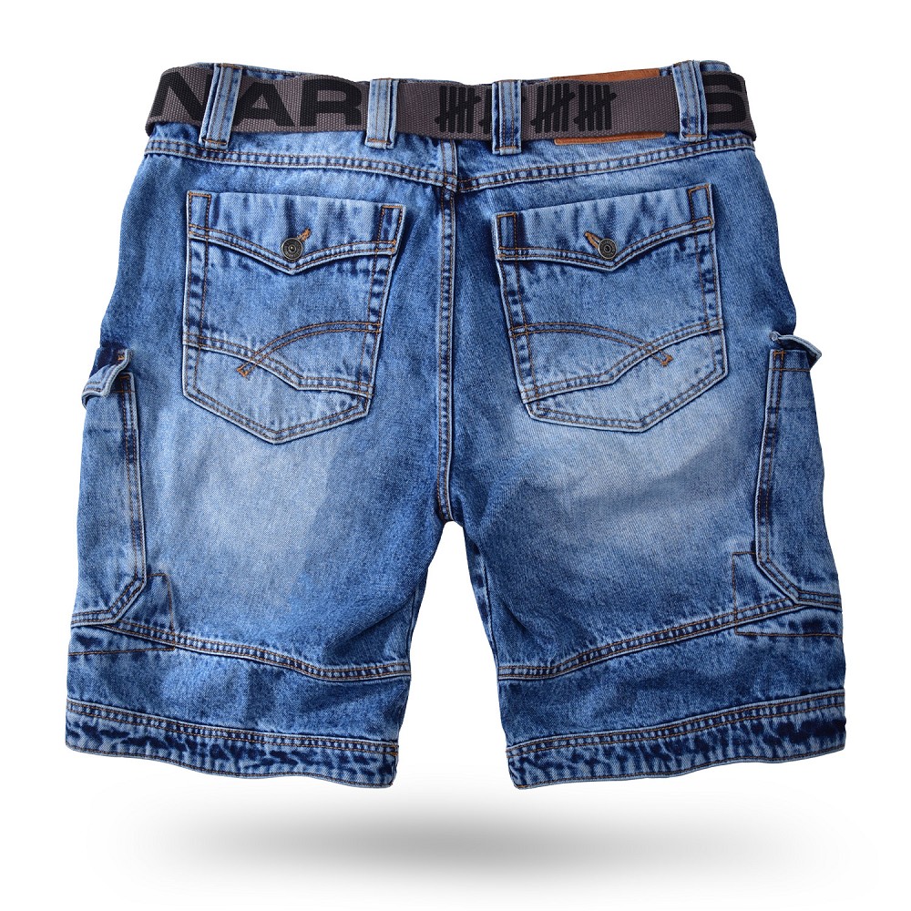 SPODENKI JEANSOWE CARGO STAHLHEIM II (BEZ PASKA)