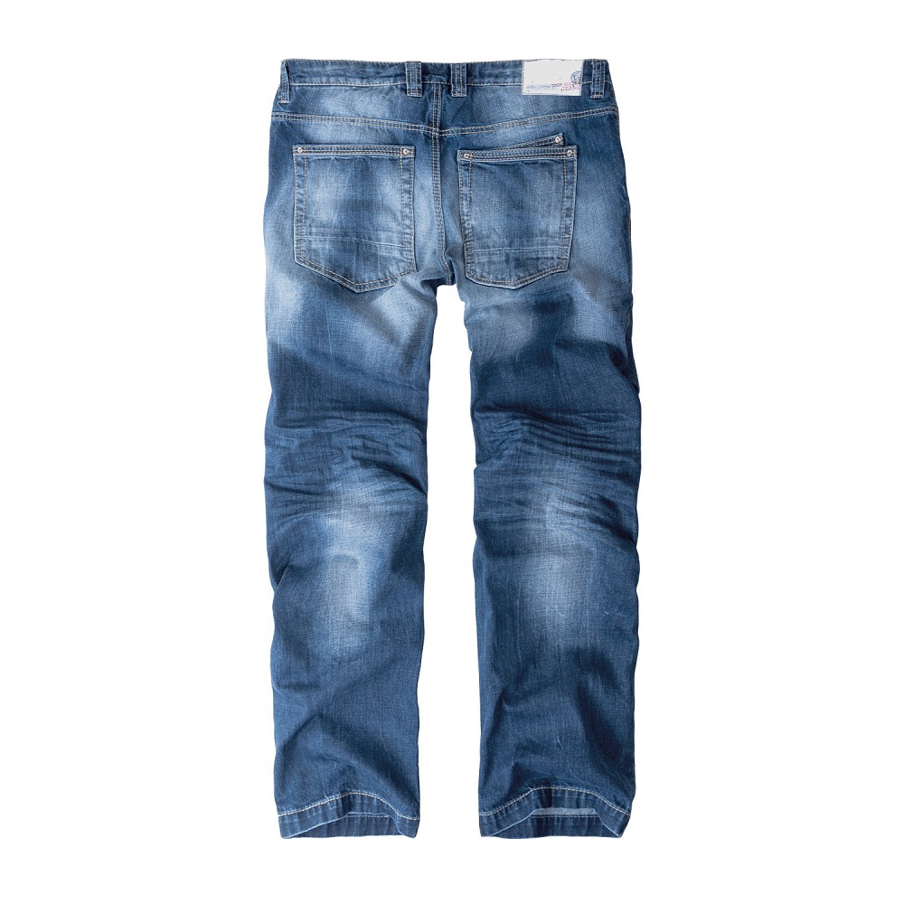 JEANS HARØY DENIM-BLAU (O. GÜRTEL)