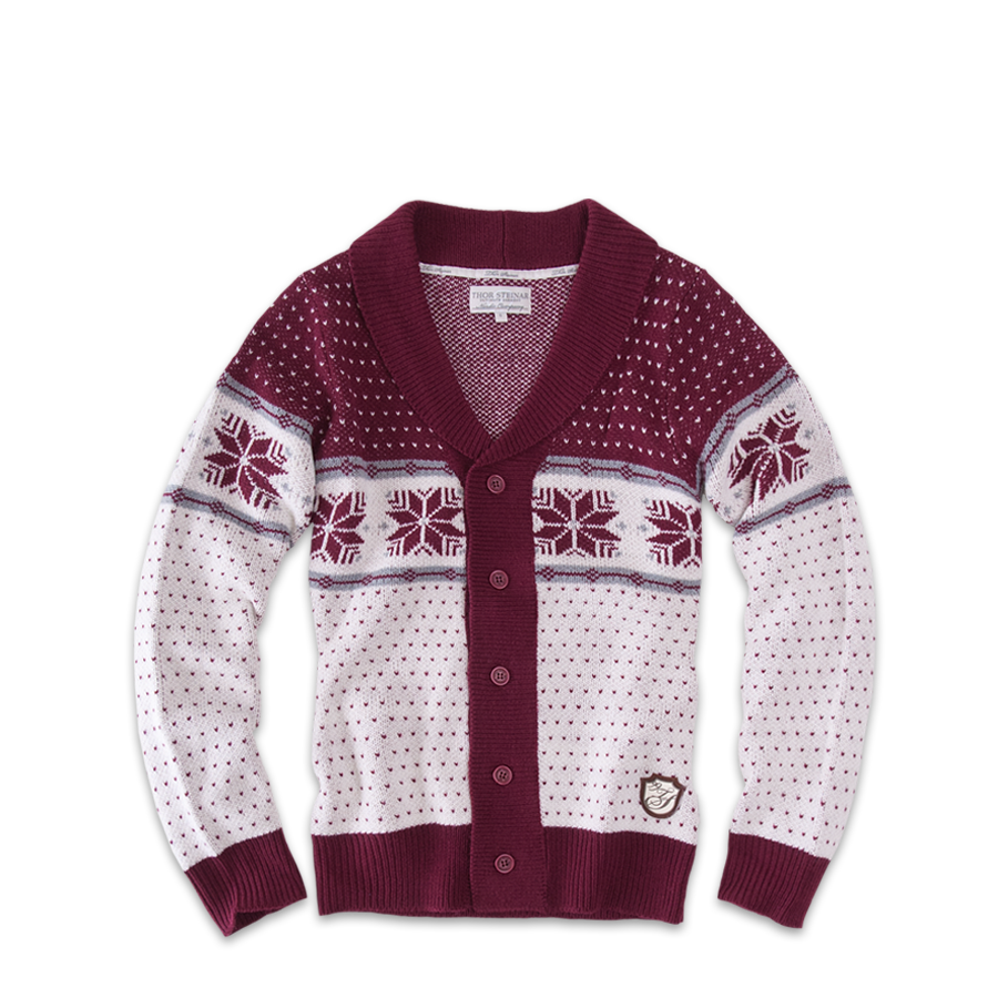 DAMEN STRICKJACKE FLOKKS
