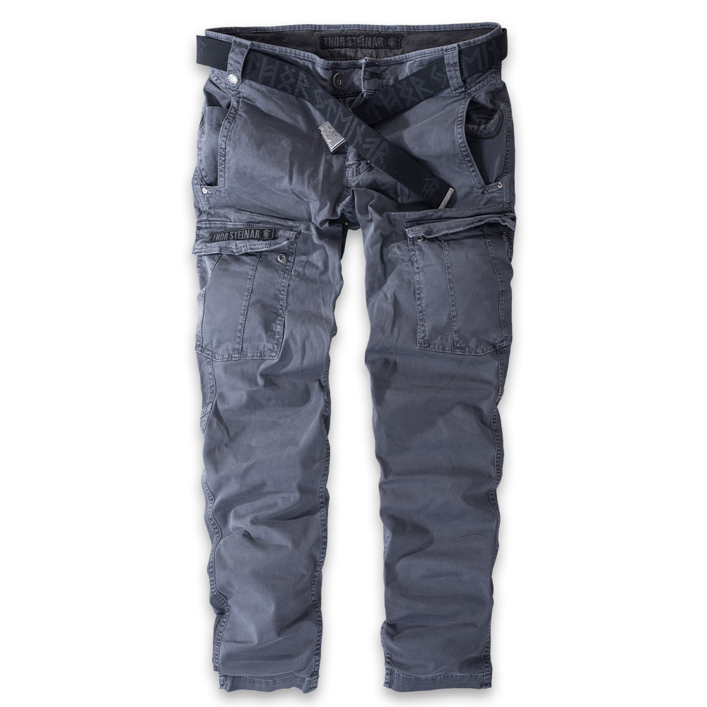 CARGOHOSE EGGERT GRAU (O. GÜRTEL)