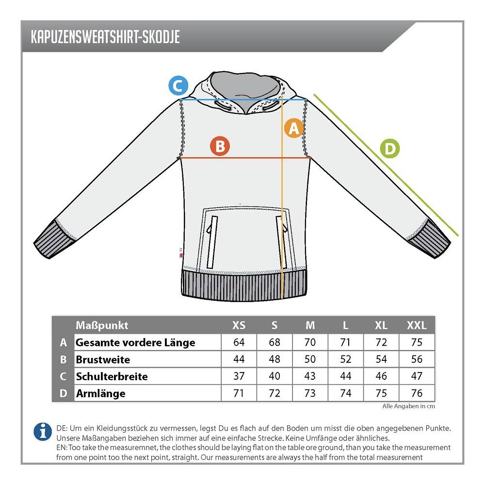 DAMEN KAPUZENSWEATSHIRT SKODJE