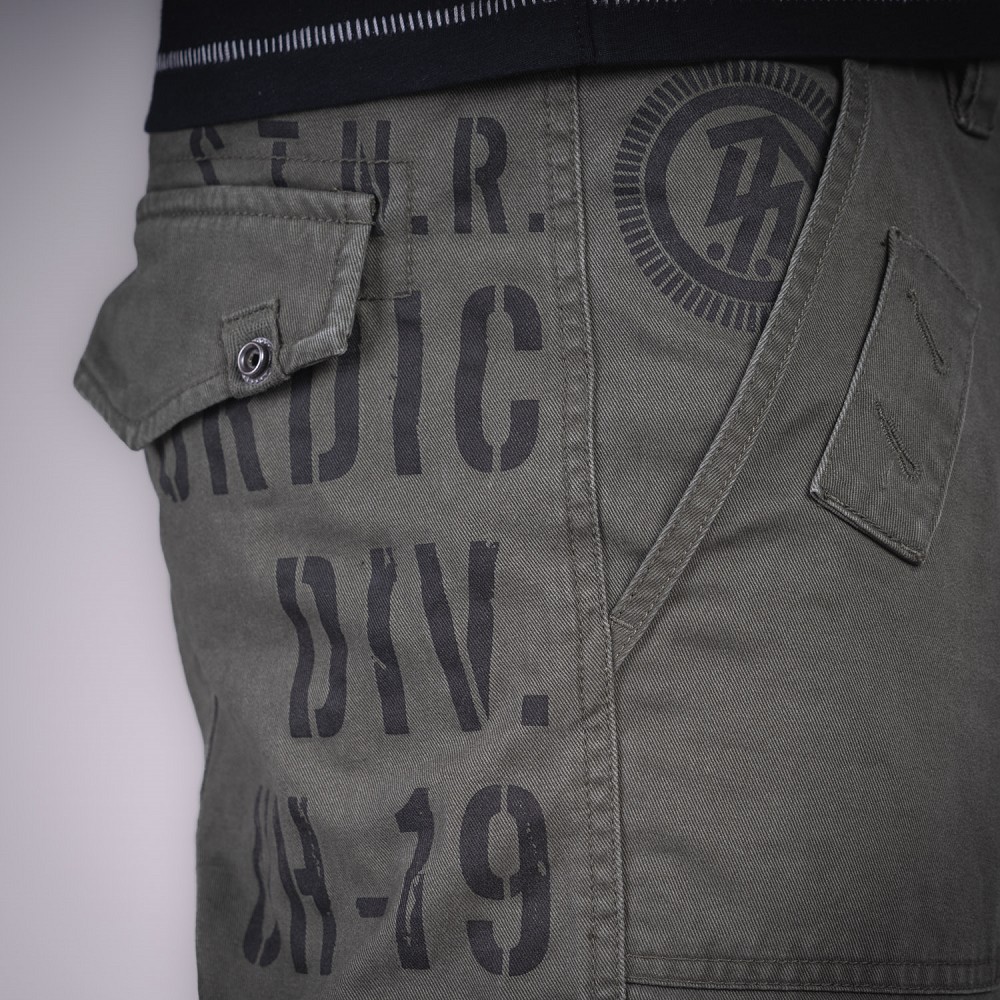 CARGOHOSE TARGET OLIV (O. GÜRTEL)