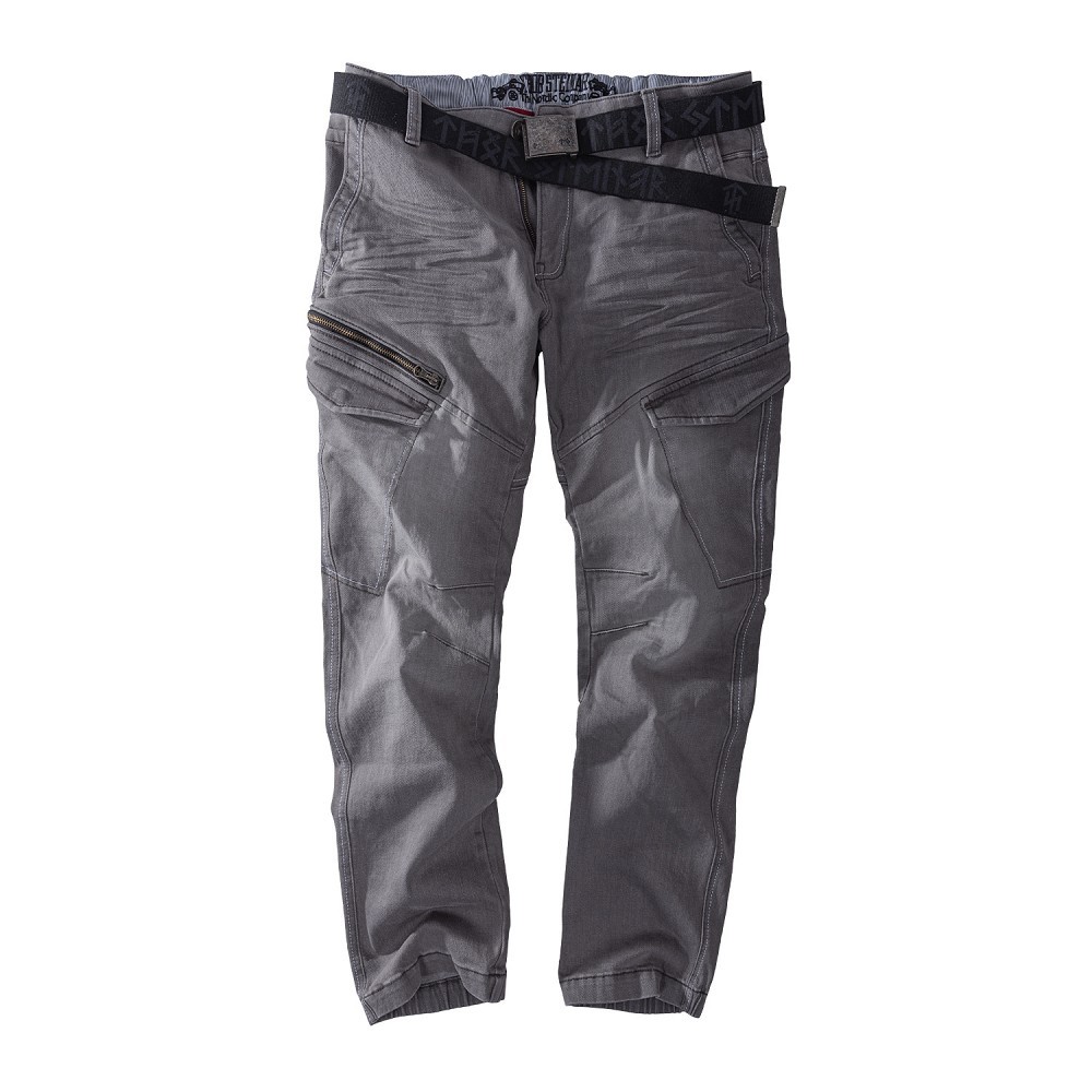 CARGOJEANSHOSE VALGARD ANTHRA (O. GÜRTEL)