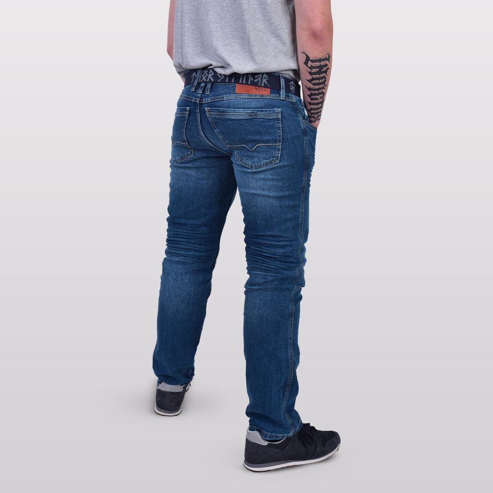HALDOR JEANS, MEDIUM BLUE (without belt)