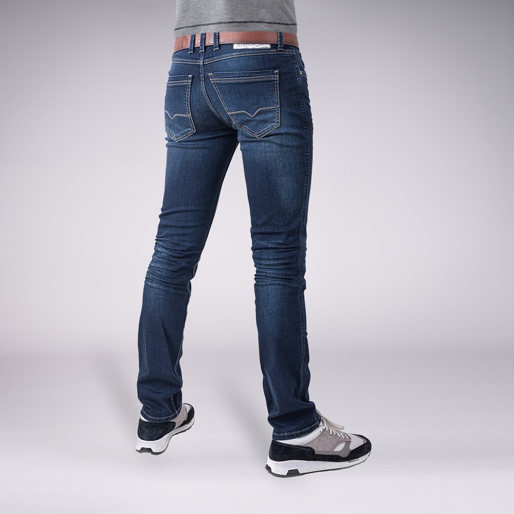 JEANS HALDOR TIEFSEEBLAU (O. GÜRTEL)