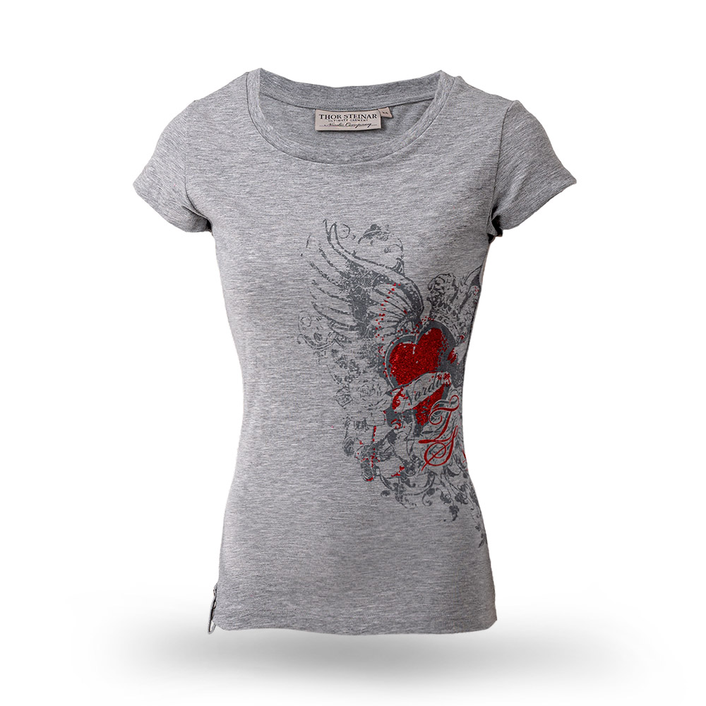 DAMEN T-SHIRT HERZ