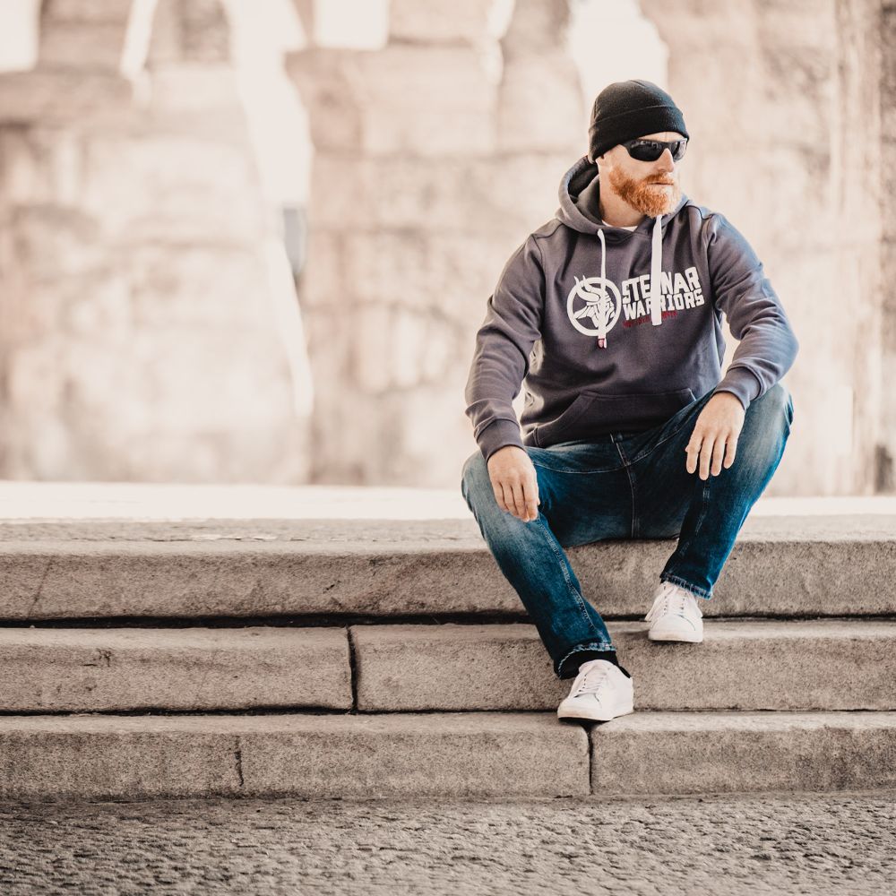 KAPUZENSWEATSHIRT WARRIORS