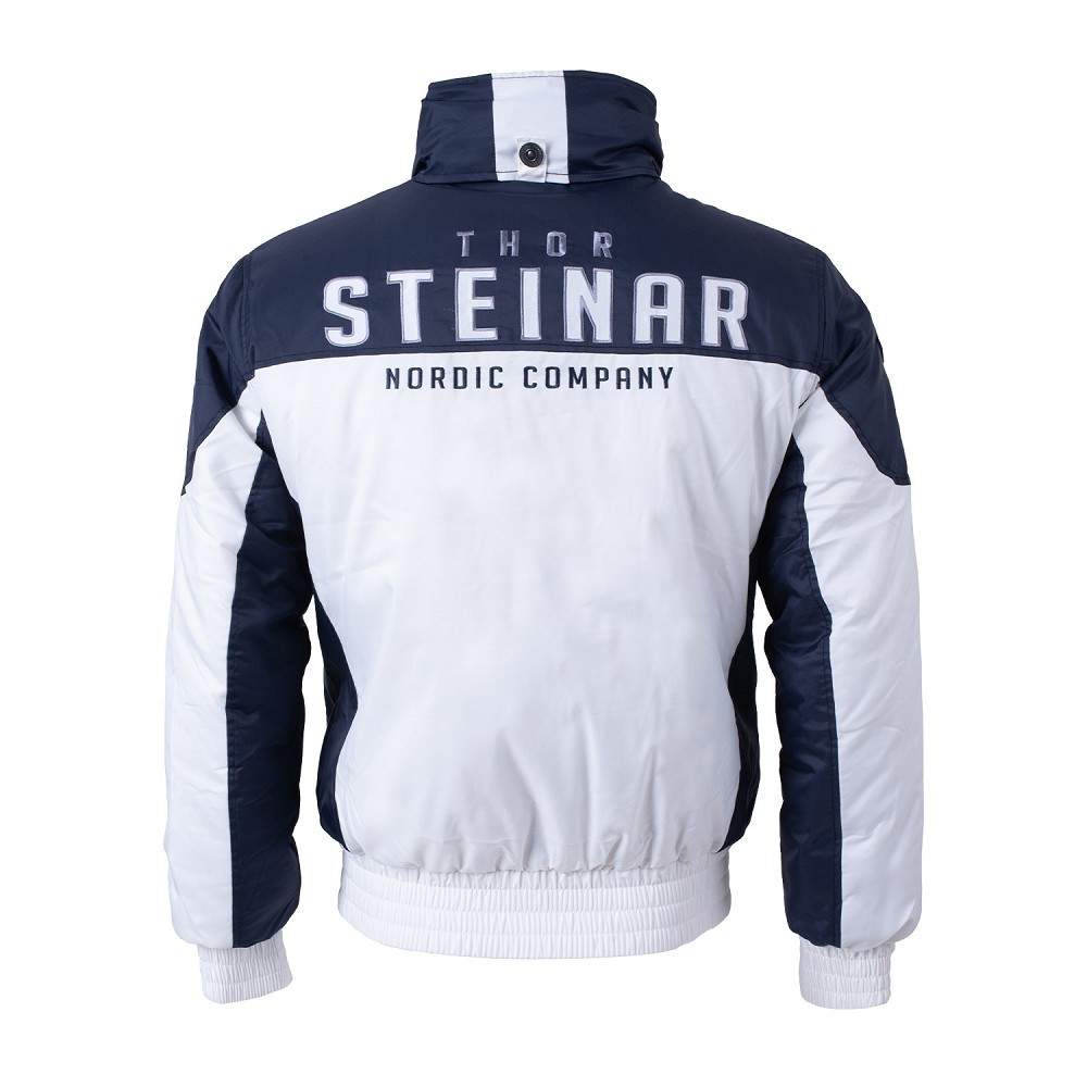 weiß/ marine