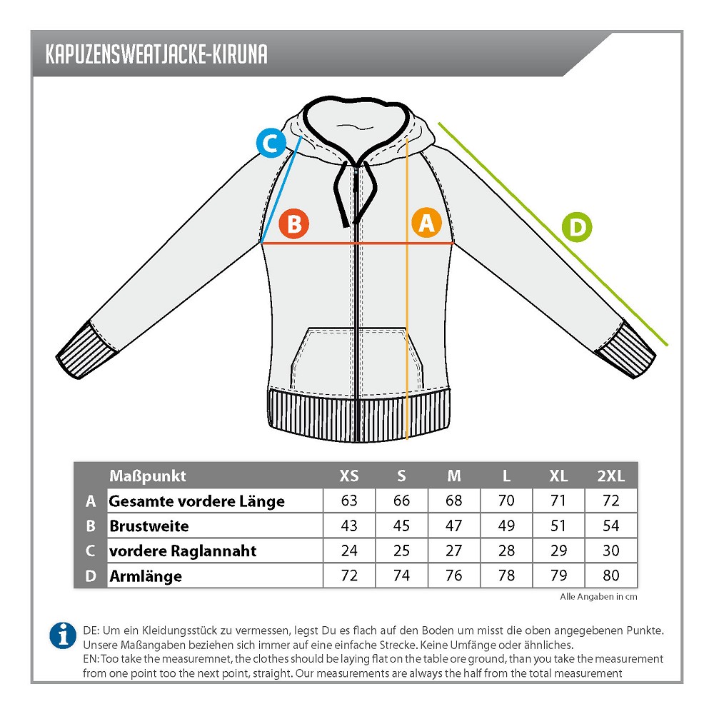 LADIES HOODED JACKET KIRUNA