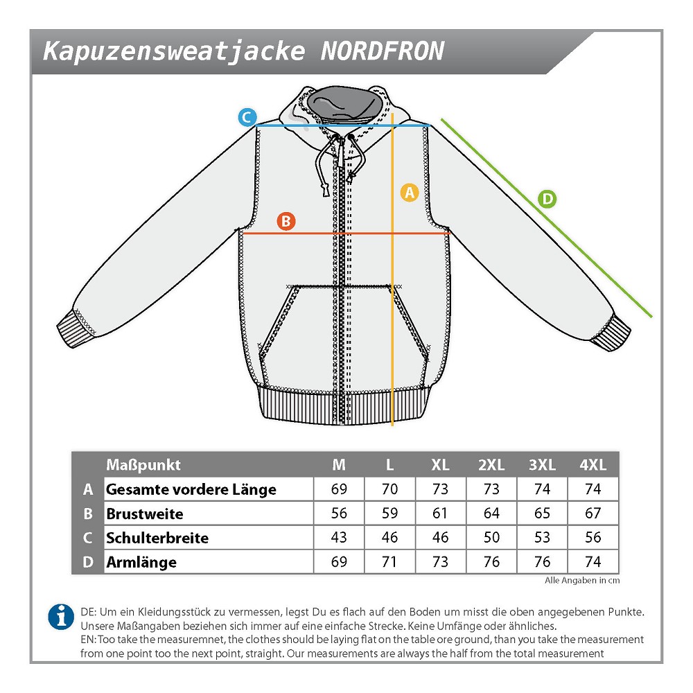 KAPUZENJACKE NORDFRON