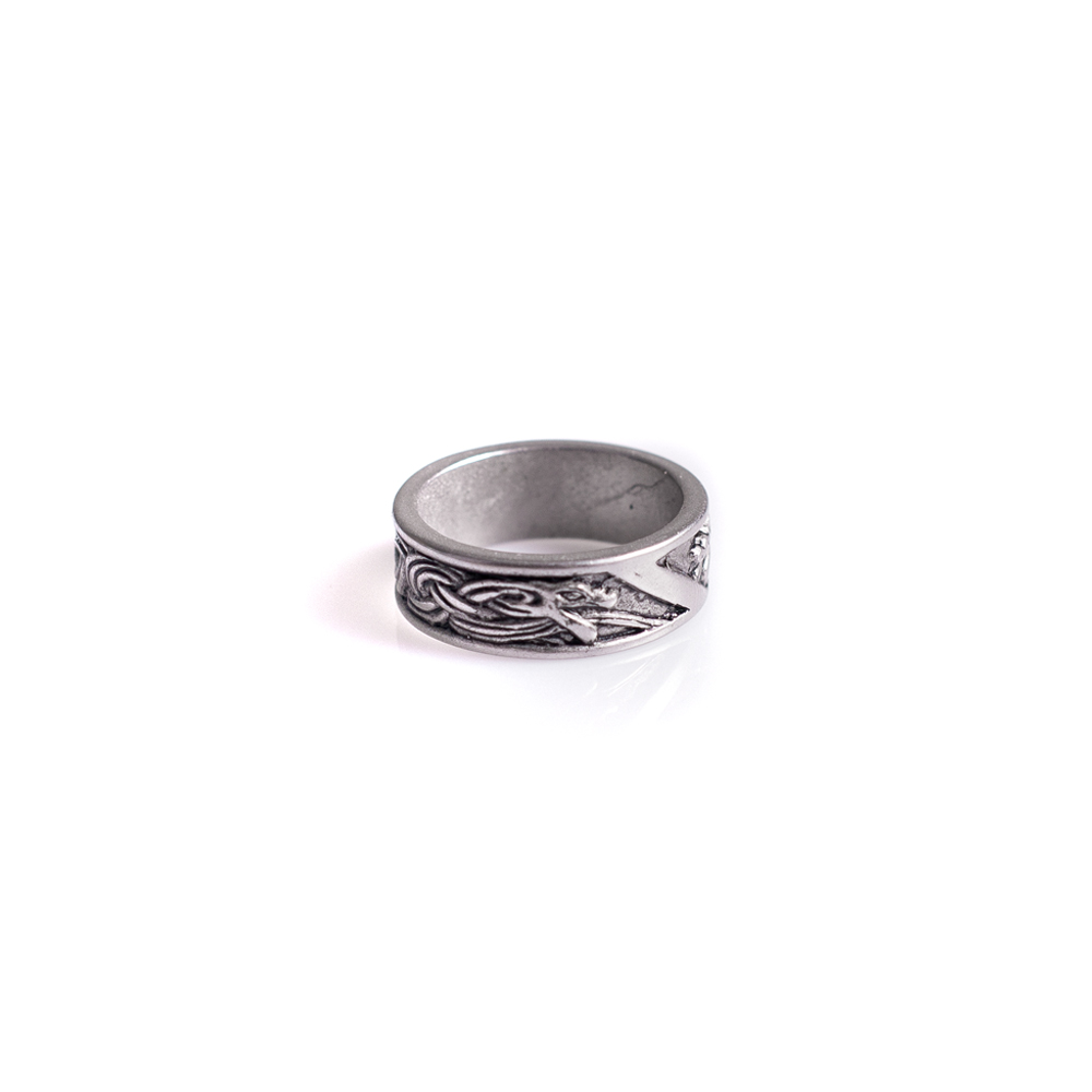 DAMEN RING KNOTEN EDELSTAHL