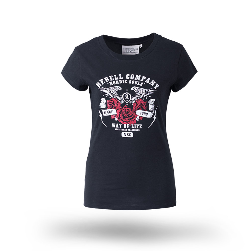 DAMEN T-SHIRT REBEL COMP