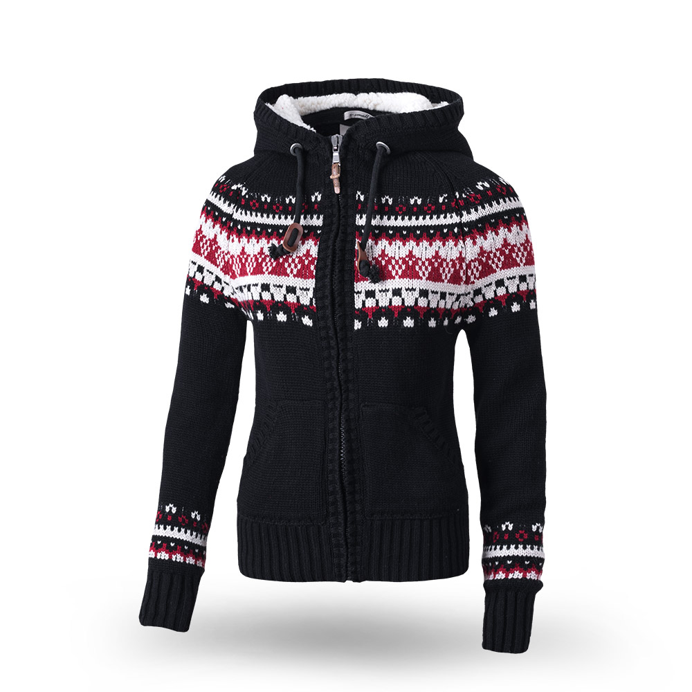 DAMEN STRICKJACKE SILKE