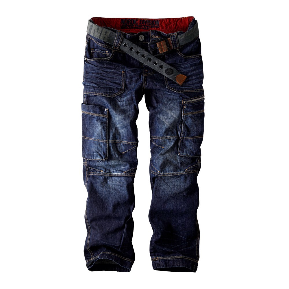 CARGOJEANS WIGAND DUNKELBLAU (O. GÜRTEL)