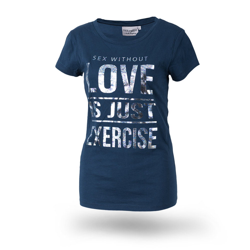 DAMEN T-SHIRT GLERÅ