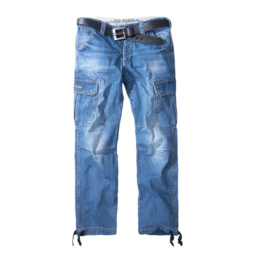 CARGOJEANS SVERRE DENIM-LIGHTBLUE (O. GÜRTEL)