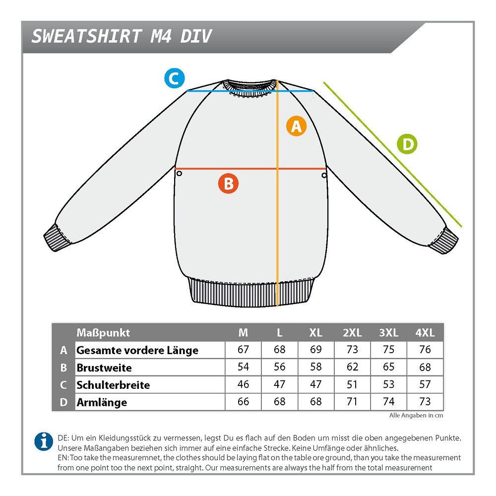 SWEATSHIRT M4 DIV.