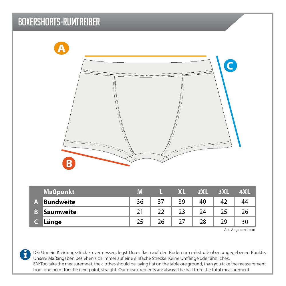 BOXERSHORTS RUMTREIBER