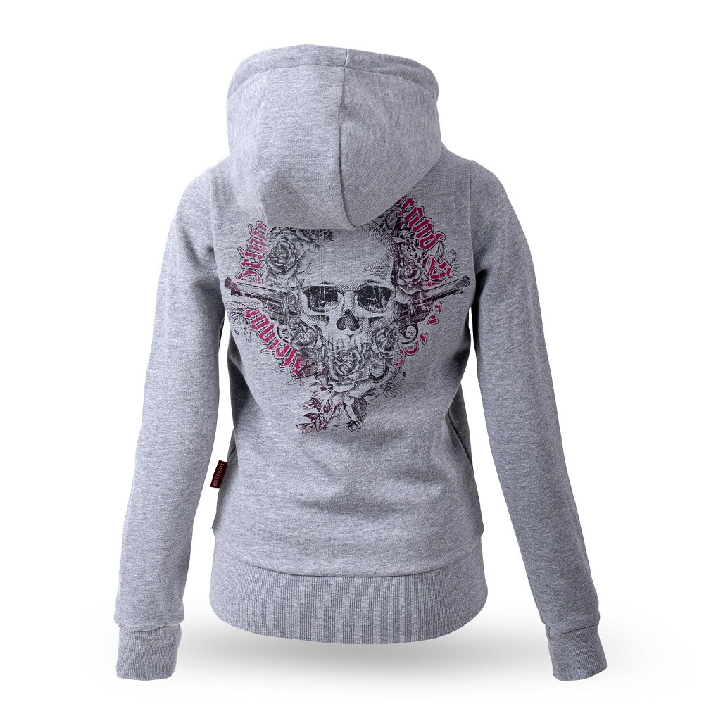 DAMEN KAPUZENJACKE SKULL