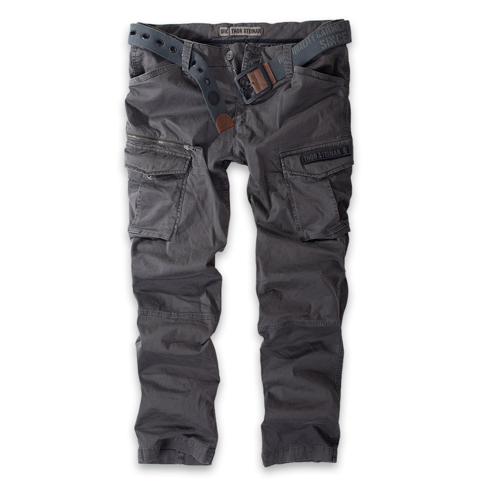CARGOHOSE BIRK OLIV (O. GÜRTEL)
