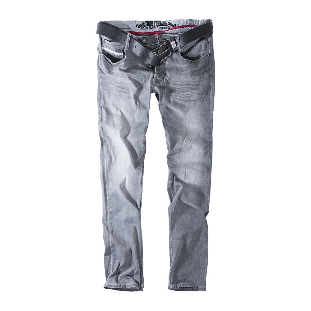 JEANS HALDOR HELLGRAU (O. GÜRTEL)