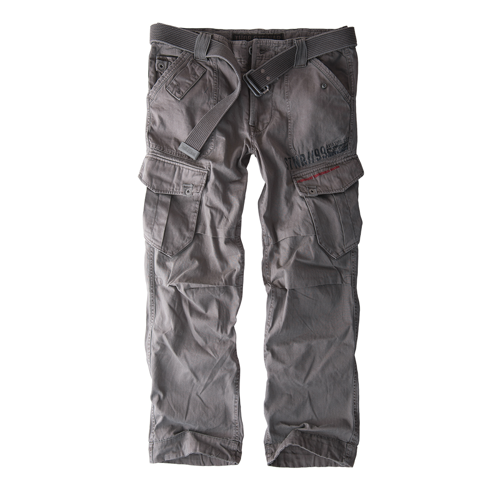 CARGOHOSE TRØNDER OLIV (O. GÜRTEL)