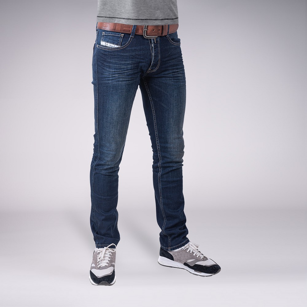 JEANS HALDOR TIEFSEEBLAU (O. GÜRTEL)