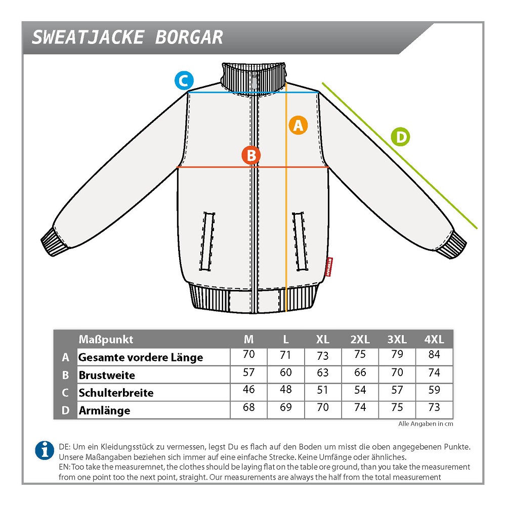 SWEATJACKE BORGAR SWEATJACKE BORGAR