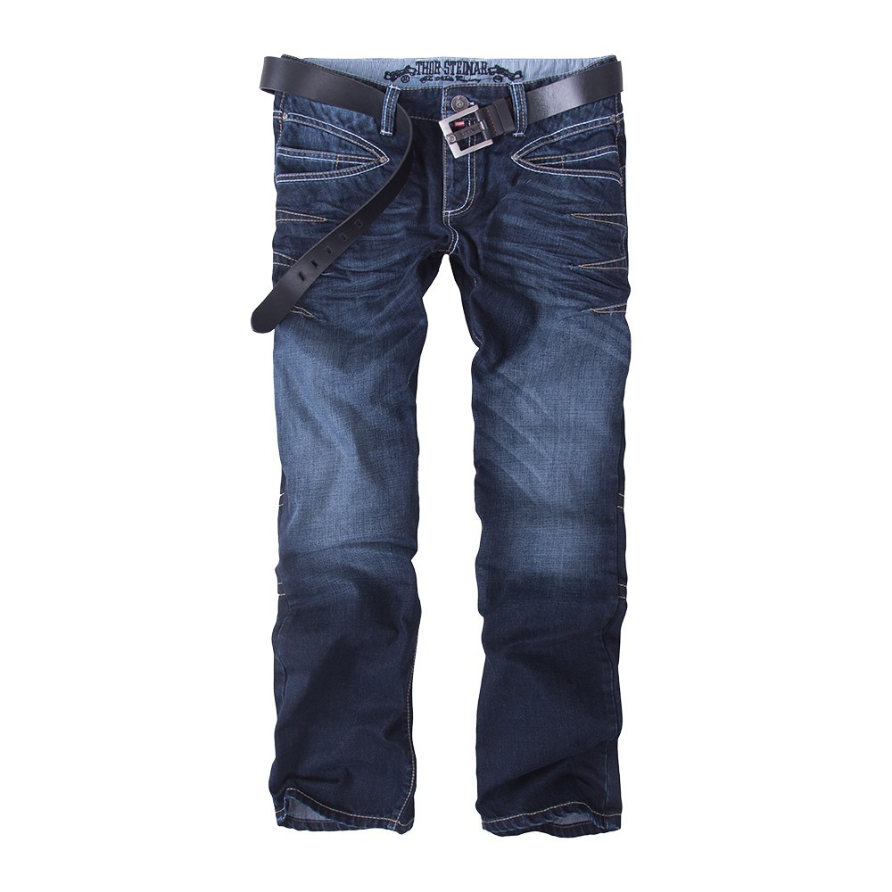 JEANS HARBART DUNKELBLAU (O. GÜRTEL)