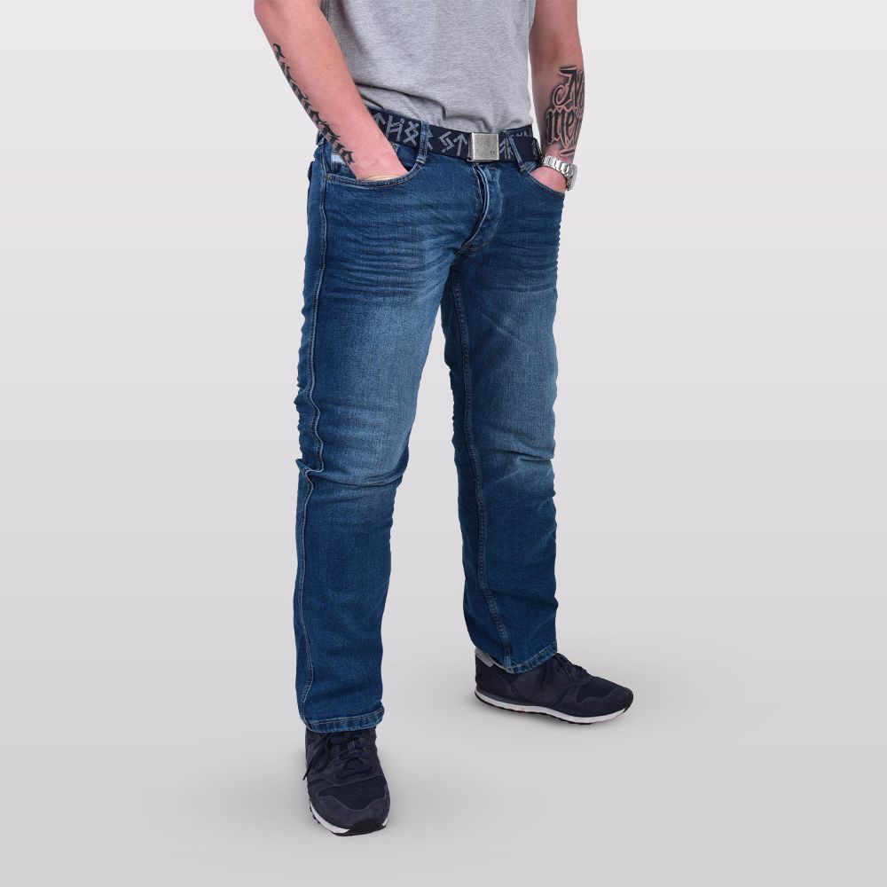 HALDOR JEANS, MEDIUM BLUE (without belt)