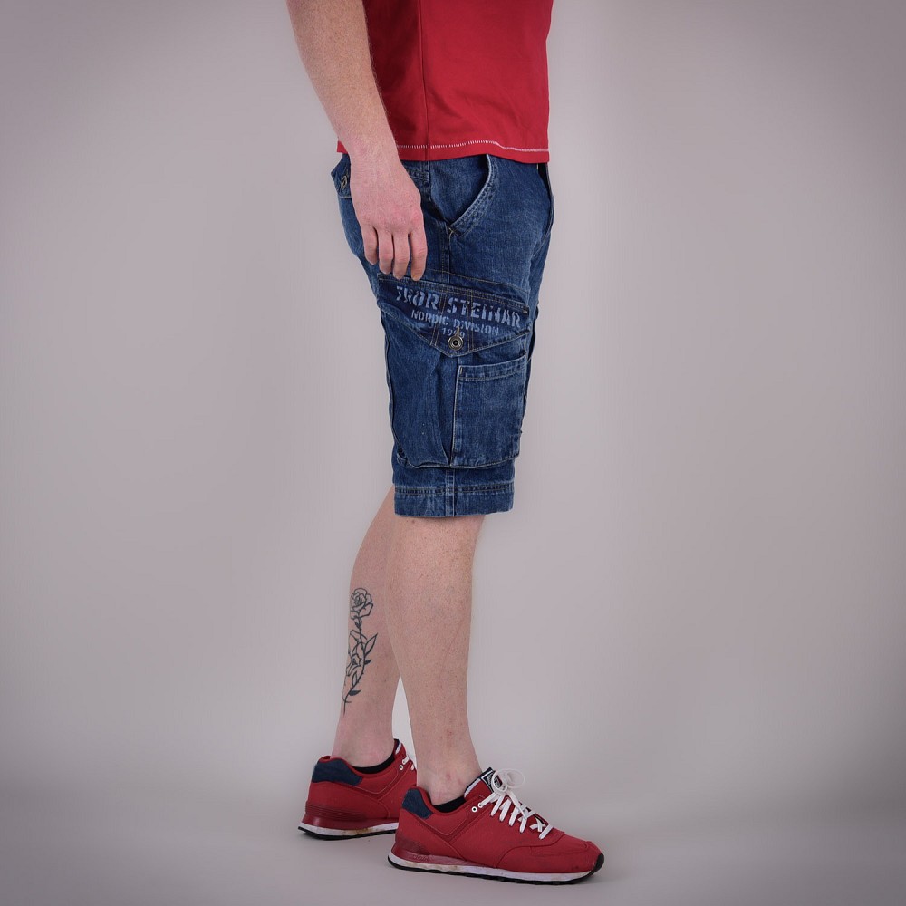 CARGO JEAN SHORTS STAHLHEIM (WITHOUT BELT) CARGO JEAN SHORTS STAHLHEIM (WITHOUT BELT)