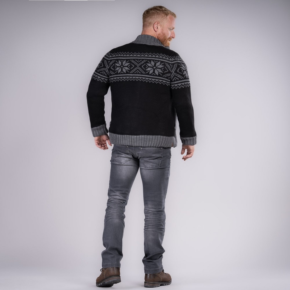 STRICKJACKE BLAR STRICKJACKE BLAR