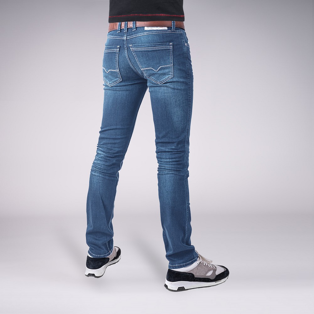 JEANS HALDOR DENIM-BLUE (O. GÜRTEL)