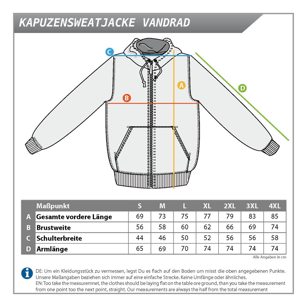 KAPUZENJACKE VANDRAD