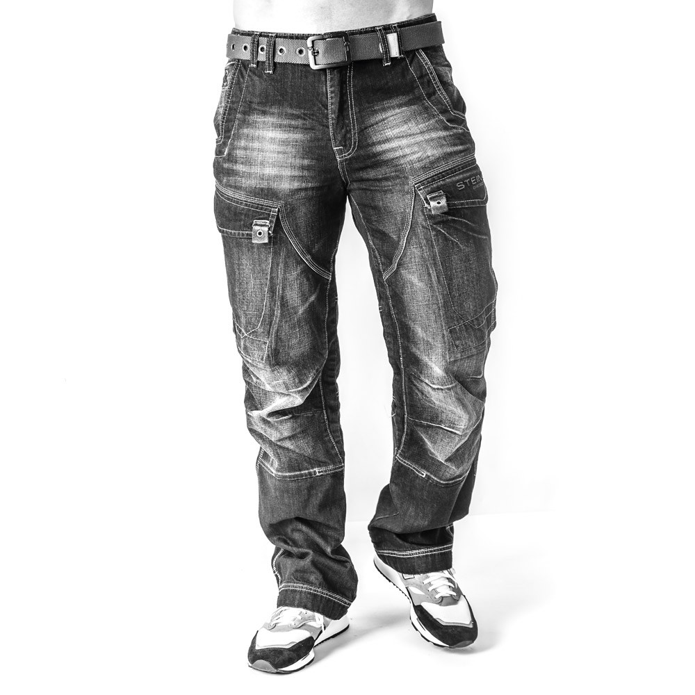 CARGOJEANS RYDAL MITTELBLAU (O. GÜRTEL)