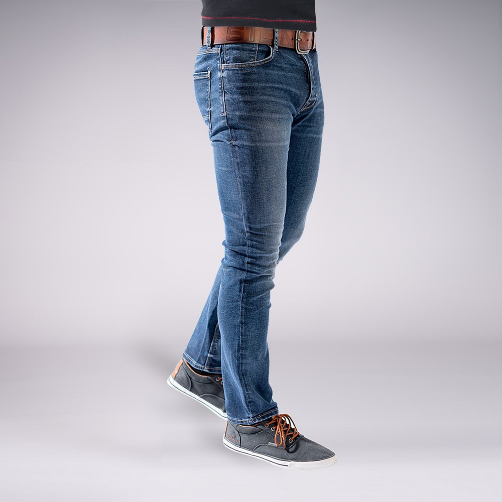 JEANS BJORGOLF MITTELBLAU (O. GÜRTEL)
