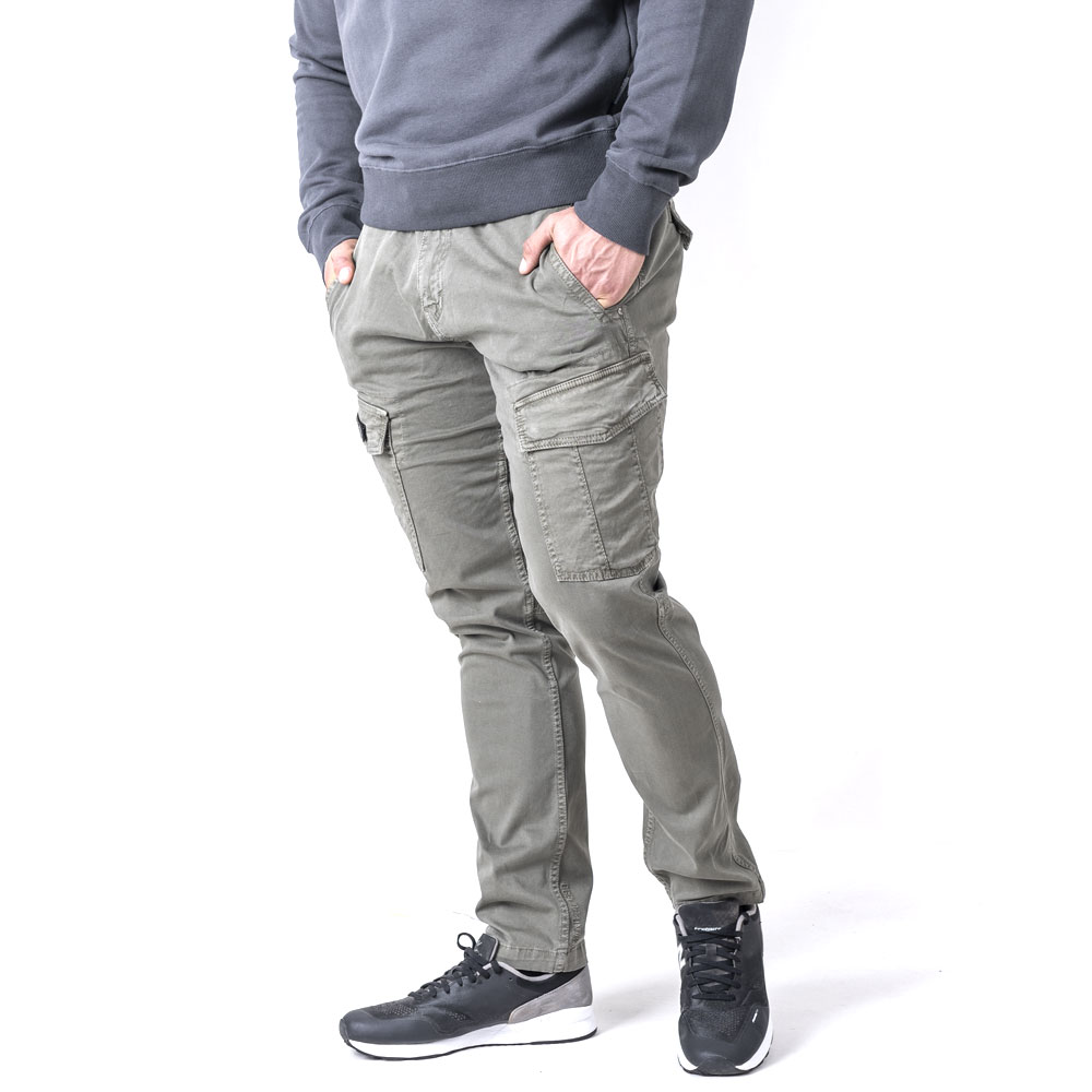 CARGOHOSE EGGERT OLIV (O. GÜRTEL) CARGOHOSE EGGERT OLIV (O. GÜRTEL)