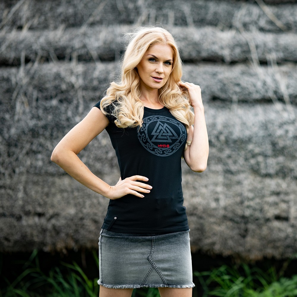 DAMEN T-SHIRT VALKNUT DAMEN T-SHIRT VALKNUT