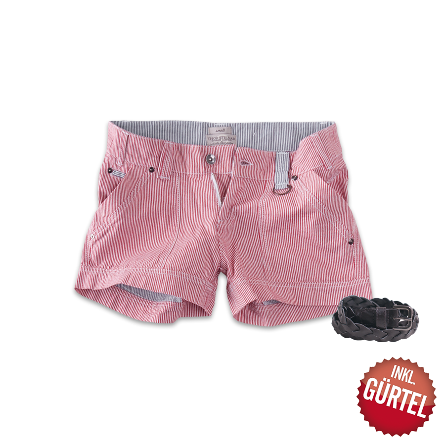 DAMEN SHORTS ELFUR INCL. GÜRTEL
