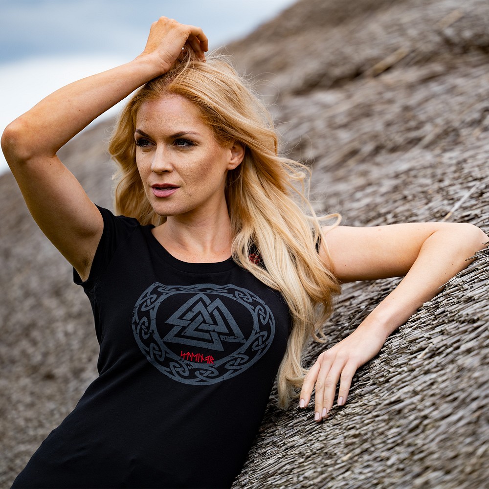 DAMEN T-SHIRT VALKNUT DAMEN T-SHIRT VALKNUT